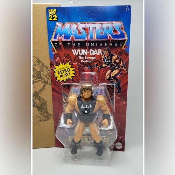 Mattel Masters of the Universe Motu Origins Wun-Dar He-Man - Picture 3 of 6